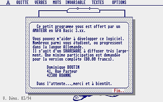 Allemand atari screenshot